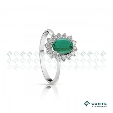Anello Conte Smeraldo