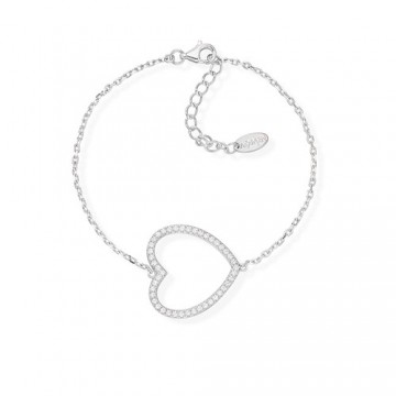 Bracciale in argento Cuore...